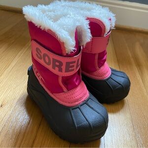 Sorel Winter Boots - Kids’ Snow Commander, Size 8